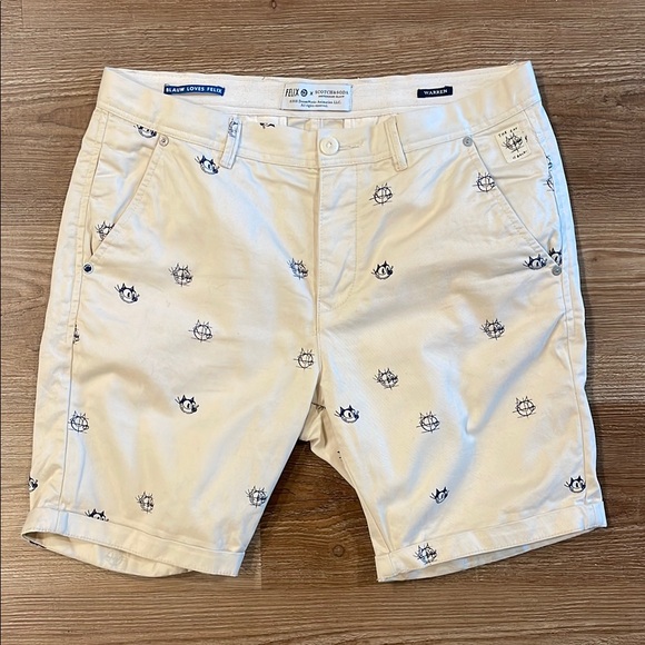 Felix the Cat X Scotch & Soda Collab Shorts - Picture 1 of 7